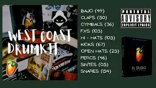 Libreria | Rap West Coast Drum Kit | Hip Hop | Rap Boombap | Descarga Gratis 🔥⬇️