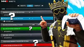 LES PARAMÈTRES MANETTE & GRAPHISMES DU JOUEUR #1 !! (meilleurs paramètres Warzone 3 et MW3)
