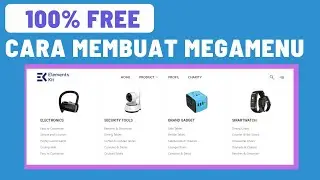 CARA TERBARU  MEMBUAT MEGA MENU DI WORDPRESS