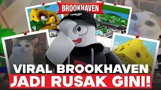 GAME BROOKHAVEN JADI RUSUH ??? BANYAK YANG PAKE ITEM RAKSASA INI!!!