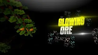 Texture Pack Glowing Ore Mcpe || Glowing Ore 1.19 || Texture Pack Glowing Ore 1.19