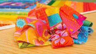 The Perfect Quilt to Empty Your Scrap Bin FAST!