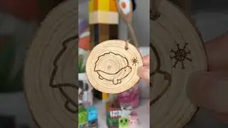 Making christmas tree ornaments with my LASER engraver!