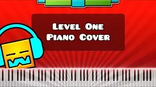 Level One by DJ Striden - Piano Tutorial / Cover (Geometry Dash)