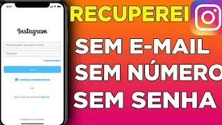 Como Recuperar sua conta do Instagram sem e-mail, sem número, sem senha