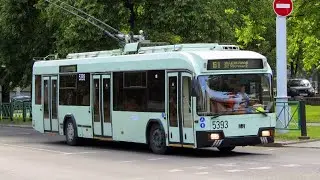ПОЕЗДКА на ТРОЛЛЕЙБУСЕ бКм 32102 (БОРТ.НОМЕР 5466) МАРШРУТ 68