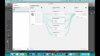 Logic Pro X. Про мониторинг для референсного трека через Loopback