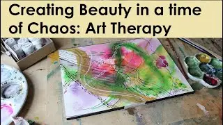 Painting Therapy | Regular Speed with Music | Relaxing Art time | Watercolor with Hollis