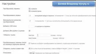 Перелинковка и настройка плагина Terms Descriptions