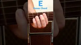 E Power Chord Guitar Learn 