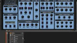 OBXD Oberheim Synthesizer Emulation