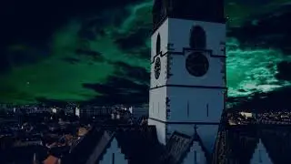 Aurora borealis made in davinciresolve