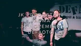 Группа Ваома. Отчет с концерта. 16 ноября клуб Дефакто.