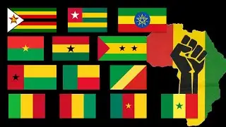 Flags of Pan-Nationalism (Pan-African, Pan-Arab, Pan-Slavic, ... etc.)