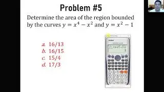 Calculator Techniques - Plane Areas of Integration (applications of integrals) | Engr. Yu Jei Abat