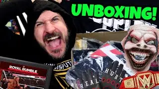 HUGE WWE UNBOXING!!! Wrestling Merchandise From WWE Euroshop