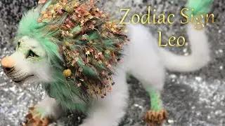 Zodiac Sign Leo || Poseable Art Doll Tutorial