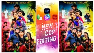 How to New CDP photo editing tutorial in PicsArt Lr Snapeed || Parvathi Mahesh Cdp professional CDP