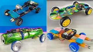 TOP 4 SIMPLE IDEAS TO MAKE A TOY CAR AT HOME / DIY TOY CARS