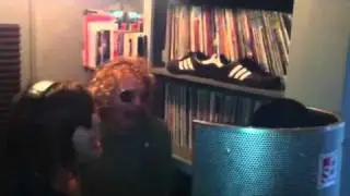 The Mowgli's tracking vocals