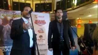 Scott Adkins in Moscow on premier of 