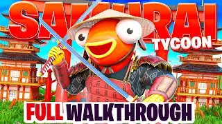 Fortnite SAMURAI TYCOON (All 5 SILVER KATANAS, FULL FORTNITE TYCOON COMPLETED)!