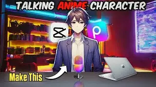 Create talking animation characters for Youtube videos from mobile | Cartoon character-anime avatar