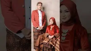 Couple romantis//Traditional red dress. #couple #wedding #viral #shortvideo #photography #prewedding