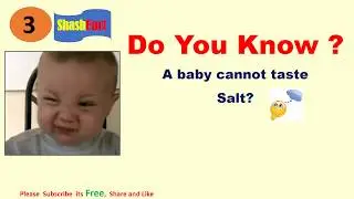 Do you Know?    shashfact 3,  Shashank Web Series,  Do You Know