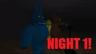 [OLD] ROBLOX Five Nights At Freddy's! Night 1 with a special guest!