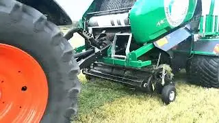 Agronic AMC Combi Baler and 710 tires