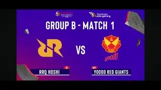 RRQ HOSHI (ID) VS YOODO RED GIANT (MLY) | GAME 2 | MAMPUKAH SKYLAR CS MEMENANGKAN PERTANDINGAN INI?