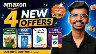 Amazon Pay 4 New Cashback Offer | Amazon Pay August 2026 Offers | Free Mobile Recharge Offer 2026