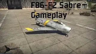 War Thunder: F86 F-2 Sabre RB Gameplay