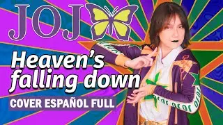 JOJO Stone Ocean OP 2 FULL Cover Español - Heaven's falling down | Iris ft. 