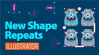 how to set repeat in illustrator | 2021 New Feature