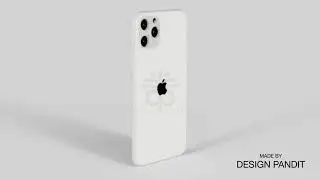 IPhone 11 Pro Max Silver 3D model by DESIGN PANDIT I 360° view
