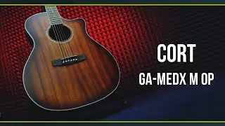 Электроакустическая гитара Cort GA MEDX M OP