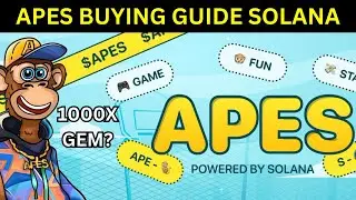 How To Buy Apes Meme Coin on Solana | 1000x Meme Coin