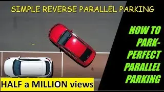 Parallel Parking THE EASY WAY - DRONE VIEW !