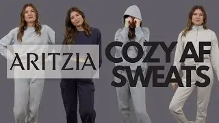 ARITZIA LOUNGEWEAR | Try-on/Review - Cozy AF Sweatpants, Hoodies, Crewnecks