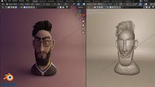 How to sculpt in blender ?.... ( full time-lapse tutorial )