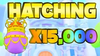 OPENING X15,000 EGGS IN PET SIMULATOR 99
