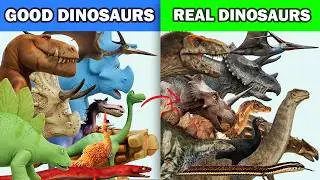 The Good Dinosaurs vs Real World Dinosaurs Compared