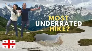 Europe's MOST UNDERRATED HIKE? (KORULDI LAKES SVANETI GEORGIA 🇬🇪)