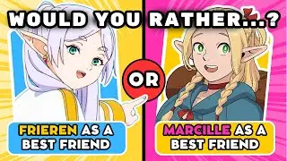 Would you rather ANIME EDITION 🔥 | ANIME QUIZ