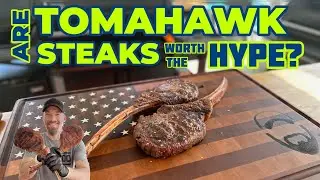 Are Tomahawk Steaks Worth the Hype? I put em to the test on my Traeger