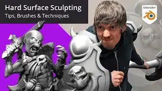 Hard Surface Sculpting Tips, Brushes & Techniques