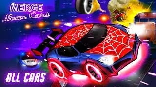 Merge Neon Car: Idle Car Merge 🚘 All Cars