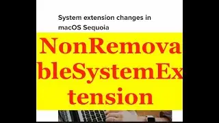 macOS System Extensions configuration profile NonRemovableFromUISystemExtensions